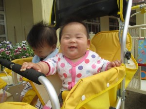 名前を呼ぶとにっこり