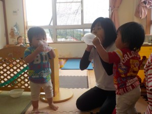 ぼくもじょうずにできたよ。