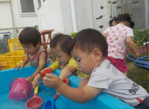 きもちいいね。