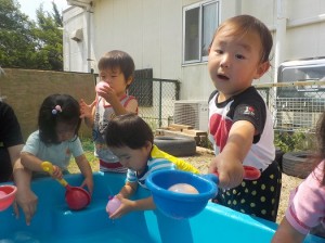 スコップですくったよ