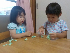 色がついてるよ