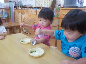 おいしいなぁ。