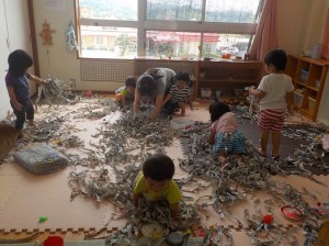 ゆきぐみブルドーザー出動