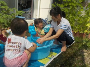 せんせいかけちゃったよ~