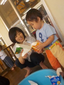 氷がでてきたね