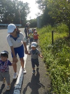 職場体験のおねえさんと一緒に
