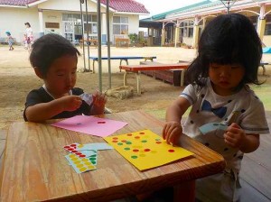 とても集中しています