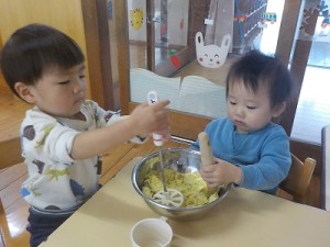 手つきがいいね。