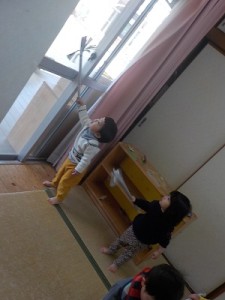 高い所もとどいたよ