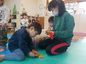 一緒にしようと声をかけてくれます