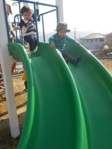 さぁ、すべるぞ