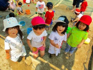 足が埋まると気持ちいいな