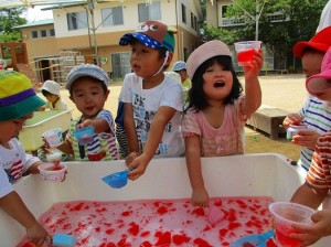 いっぱいすくえたよ