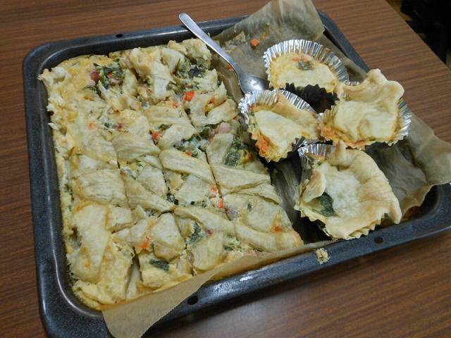 はな組 はつか大根のキッシュ